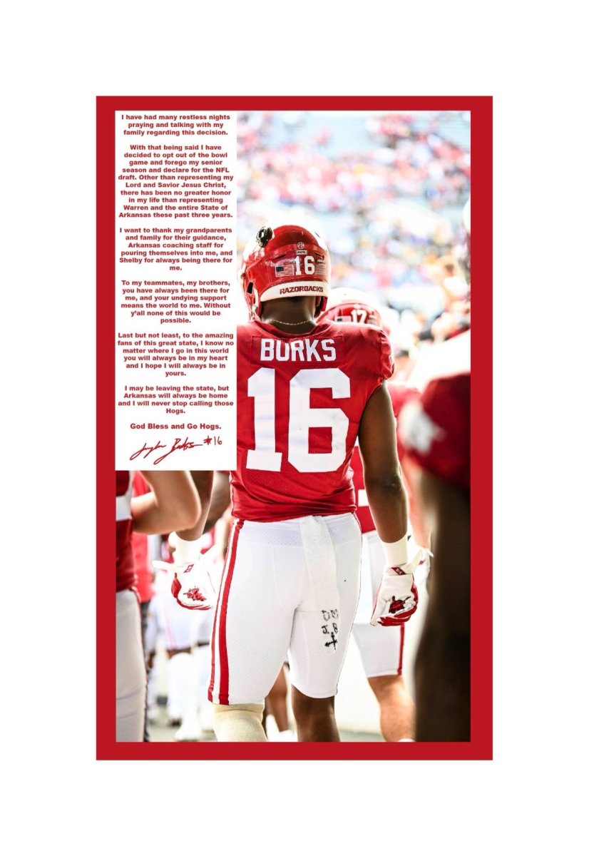 Burks opts out